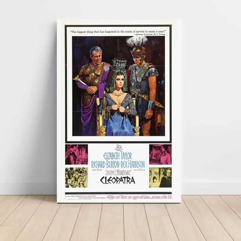 Cleopatra (1963) Fine Art Movie Poster