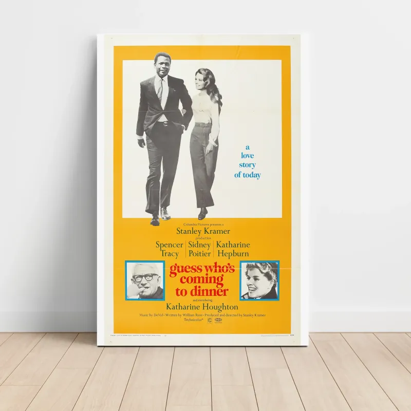 Guess Who's Coming to Dinner (1967) Fine Art Movie Poster