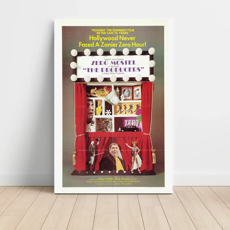 The Producers (1967) Fine Art Movie Poster