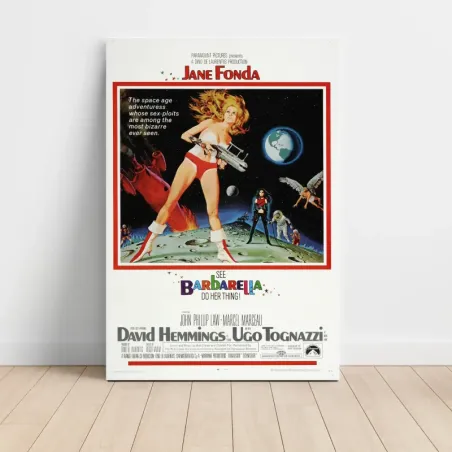 Barbarella (1968) Fine Art Movie Poster