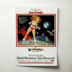 Barbarella (1968) Fine Art Movie Poster