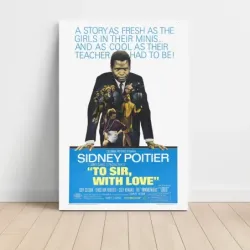 To Sir, with Love (1967) Fine Art Movie Poster
