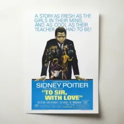 To Sir, with Love (1967) Fine Art Movie Poster