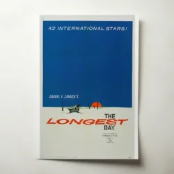 The Longest Day (1962) Fine Art Movie Poster (Design 1)