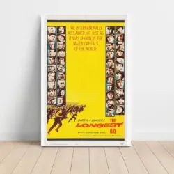 The Longest Day (1962) Fine Art Movie Poster (Design 2)