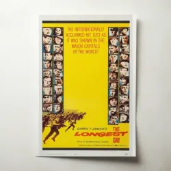 The Longest Day (1962) Fine Art Movie Poster (Design 2)