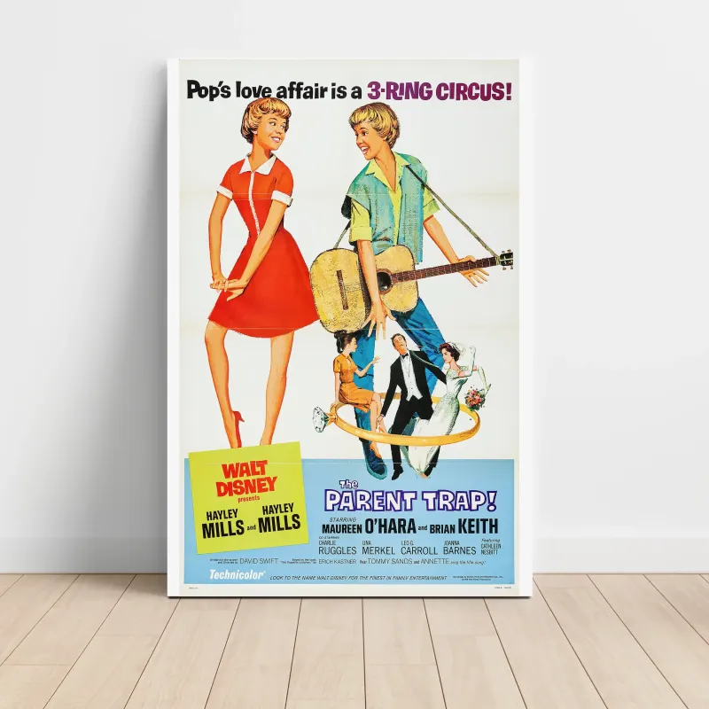 The Parent Trap (1961) Fine Art Movie Poster
