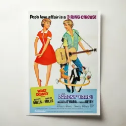 The Parent Trap (1961) Fine Art Movie Poster