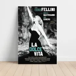 La Dolce Vita (1960) Fine Art Movie Poster