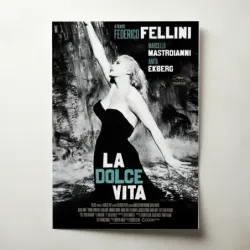La Dolce Vita (1960) Fine Art Movie Poster
