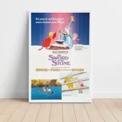 The Sword in the Stone (1963) Fine Art Movie Poster