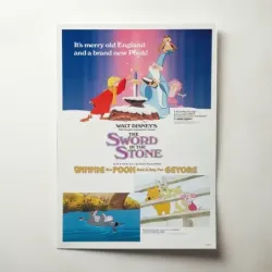 The Sword in the Stone (1963) Fine Art Movie Poster