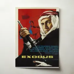 Exodus (1960) Fine Art Movie Poster