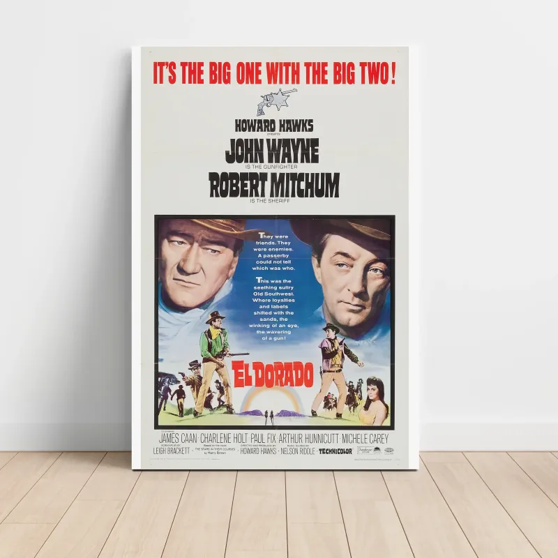 El Dorado (1966) Fine Art Movie Poster