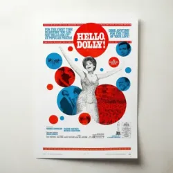 Hello, Dolly! (1969) Fine Art Movie Poster