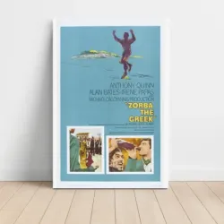 Zorba the Greek (1964) Fine Art Movie Poster