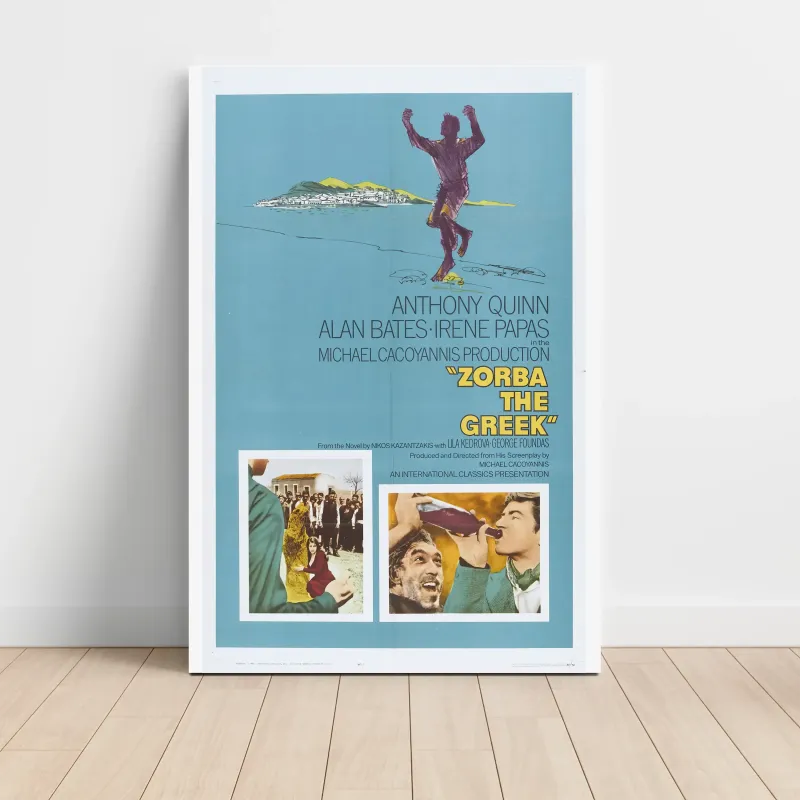 Zorba the Greek (1964) Fine Art Movie Poster
