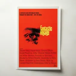 Fantastic Voyage (1966) Fine Art Movie Poster