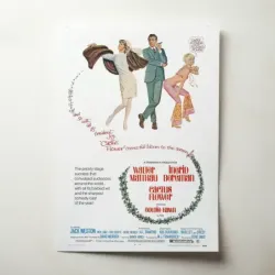 Cactus Flower (1969) Fine Art Movie Poster