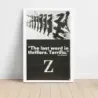 Z (1969) Fine Art Movie Poster