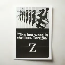 Z (1969) Fine Art Movie Poster