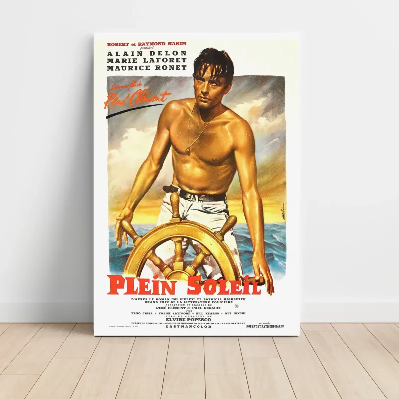 Purple Noon (1960) Fine Art Movie Poster