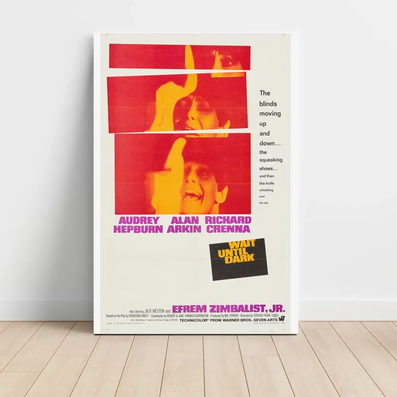 Wait Until Dark (1967) Fine Art Movie Poster