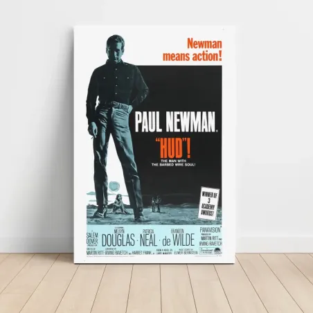 Hud (1963) Fine Art Movie Poster