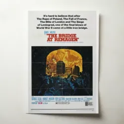 The Bridge at Remagen (1969) Fine Art Movie Poster