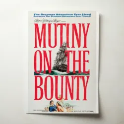 Mutiny on the Bounty (1962) Fine Art Movie Poster