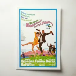 Barefoot in the Park (1967) Fine Art Movie Poster
