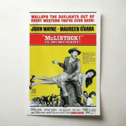 McLintock! (1963) Fine Art Movie Poster