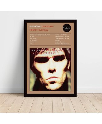 Ian Brown – Unfinished Monkey Business Fine Art Album Poster