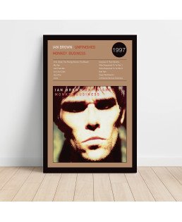 Ian Brown – Unfinished Monkey Business Fine Art Album Poster