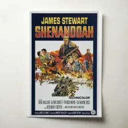 Shenandoah (1965) Fine Art Movie Poster
