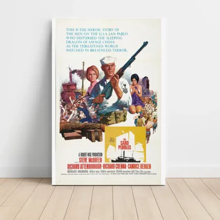 The Sand Pebbles (1966) Fine Art Movie Poster