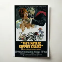 The Fearless Vampire Killers (1967) Fine Art Movie Poster