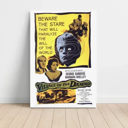 Village of the Damned (1960) Fine Art Movie Poster