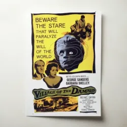 Village of the Damned (1960) Fine Art Movie Poster