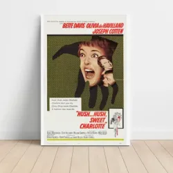 Hush...Hush, Sweet Charlotte (1964) Fine Art Movie Poster