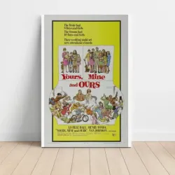 Yours, Mine and Ours (1968) Fine Art Movie Poster