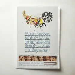 The Music Man (1962) Fine Art Movie Poster