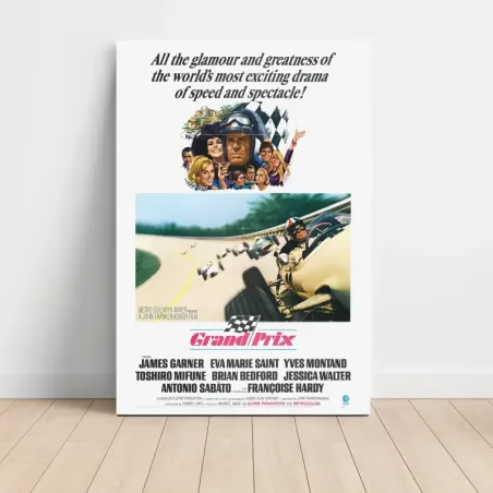 Grand Prix (1966) Fine Art Movie Poster
