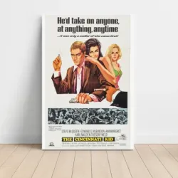 The Cincinnati Kid (1965) Fine Art Movie Poster