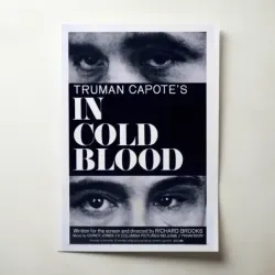 In Cold Blood (1967) Fine Art Movie Poster