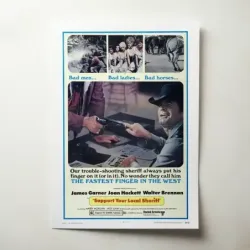 Support Your Local Sheriff! (1969) Fine Art Movie Poster