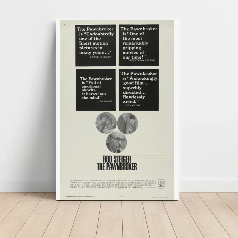 The Pawnbroker (1964) Fine Art Movie Poster