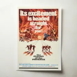 The Flight of the Phoenix (1965) Fine Art Movie Poster