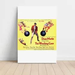The Wrecking Crew (1968) Fine Art Movie Poster