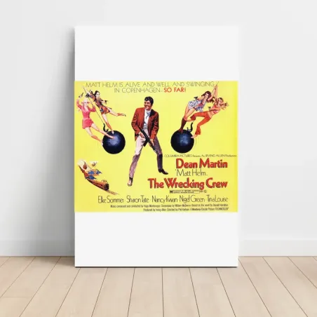 The Wrecking Crew (1968) Fine Art Movie Poster